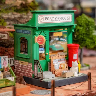 RoboTime - Miniatűr házikó: Postahivatal - JátékManufaktúra