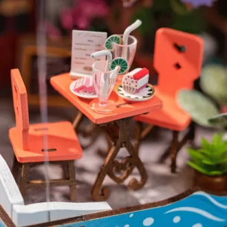 RoboTime - Miniatűr házikó: Sea Holiday Étterem - JátékManufaktúra