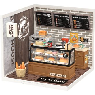 RoboTime - Miniatűr házikó: Golden Wheat pékség - JátékManufaktúra