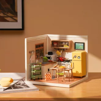 RoboTime - Miniatűr házikó: Happy Meals konyha - JátékManufaktúra