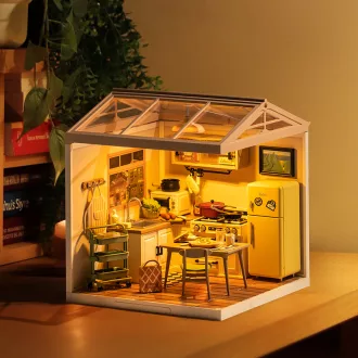 RoboTime - Miniatűr házikó: Happy Meals konyha - JátékManufaktúra
