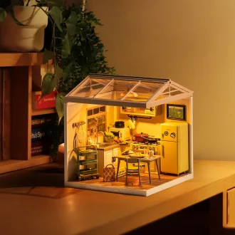 RoboTime - Miniatűr házikó: Happy Meals konyha - JátékManufaktúra