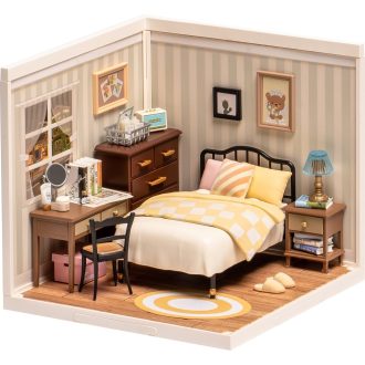 RoboTime - Miniatűr házikó: Sweet Dream hálószoba - JátékManufaktúra