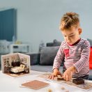 RoboTime - Miniatűr házikó: Sweet Dream hálószoba - JátékManufaktúra