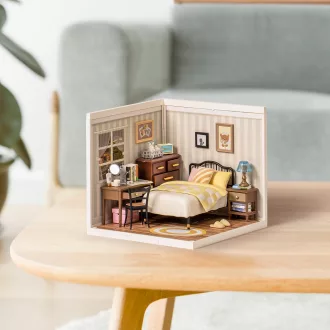RoboTime - Miniatűr házikó: Sweet Dream hálószoba - JátékManufaktúra
