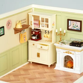 RoboTime - Miniatűr házikó: Meghitt étkező - JátékManufaktúra