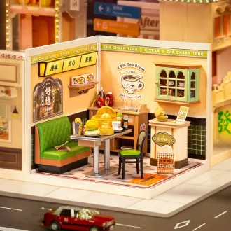 RoboTime - Miniatűr ház: Hongkongi kávézó - JátékManufaktúra