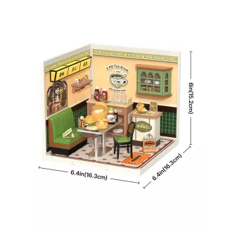 RoboTime - Miniatűr ház: Hongkongi kávézó - JátékManufaktúra