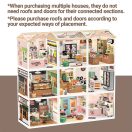 RoboTime - Miniatűr házikóhoz: B-típusú oldalfal - JátékManufaktúra