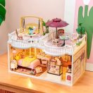 RoboTime - 3D fa készlet, Miniház bővítés: terasz hintával