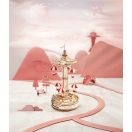 RoboTime - 3D zenedoboz puzzle: Színes ejtőernyős körhinta - JátékManufaktúra