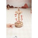 RoboTime - 3D zenedoboz puzzle: Színes ejtőernyős körhinta - JátékManufaktúra