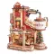 RoboTime - 3D fa összerakó zenedoboz, Ajándékgyár varázsa - JátékManufaktúra