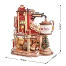 RoboTime - 3D fa összerakó zenedoboz, Ajándékgyár varázsa - JátékManufaktúra