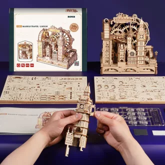RoboTime - 3D mechanikus golyópálya: London - JátékManufaktúra