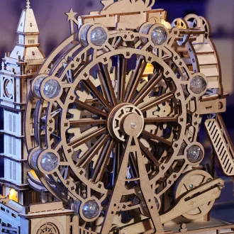 RoboTime - 3D mechanikus golyópálya: London - JátékManufaktúra
