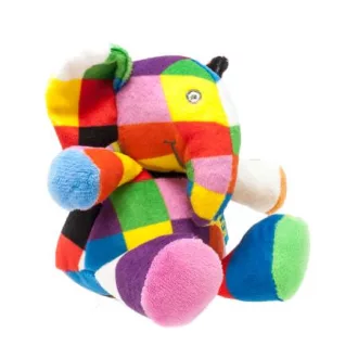 Rainbow Elmer plüssfigura - JátékManufaktúra
