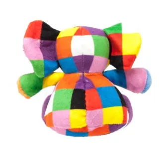 Rainbow Elmer plüssfigura - JátékManufaktúra