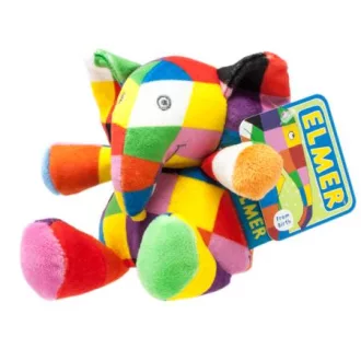 Rainbow Elmer plüssfigura - JátékManufaktúra