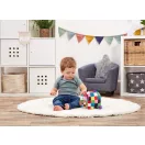 Rainbow Elmer plüssfigura - színes elefánt - JátékManufaktúra