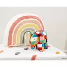 Rainbow Elmer plüssfigura - színes elefánt - JátékManufaktúra