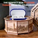 EscapeWelt - Fa logikai játék Titkos útvesztő doboz - JátékManufaktúra