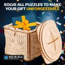 EscapeWelt - Fa logikai játék Titkos lakatdoboz - JátékManufaktúra