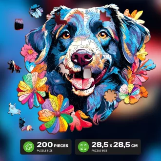 EscapeWelt - Fa puzzle Kutya 200 db - JátékManufaktúra
