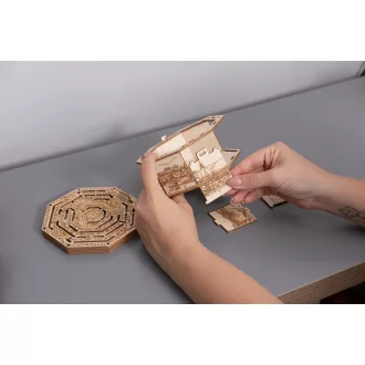 EscapeWelt - 3D fa kirakó logikai játék Titkos útvesztő doboz - JátékManufaktúra