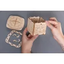 EscapeWelt - 3D fa kirakó logikai játék Titkos lakatdoboz - JátékManufaktúra