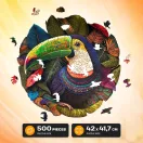 EscapeWelt - Fa puzzle Tukán 500 db - JátékManufaktúra