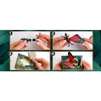 EscapeWelt - 3D fa puzzle Pillangó - JátékManufaktúra