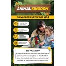 EscapeWelt - 3D fa puzzle Pillangó - JátékManufaktúra