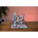 EscapeWelt - 3D fa puzzle Egyszarvú - JátékManufaktúra