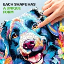 EscapeWelt - Fa puzzle Kutya 300 db - JátékManufaktúra