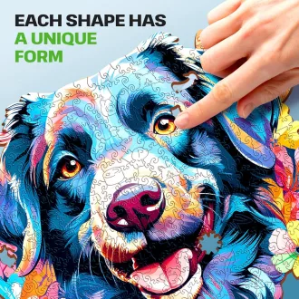 EscapeWelt - Fa puzzle Kutya 500 db - JátékManufaktúra