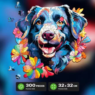 EscapeWelt - Fa puzzle Kutya 500 db - JátékManufaktúra