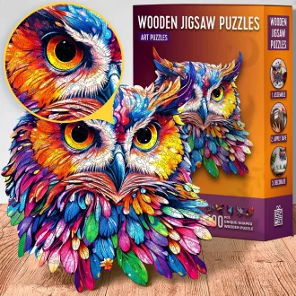 EscapeWelt - Fa puzzle Bagoly 200 db - JátékManufaktúra