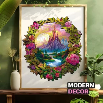 EscapeWelt - Fa puzzle Varázserdő 200 db - JátékManufaktúra