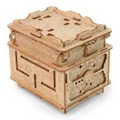 EscapeWelt - 3D fa kirakó logikai játék Orbitális széf - JátékManufaktúra