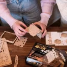 EscapeWelt - 3D fa kirakó logikai játék Orbitális széf - JátékManufaktúra