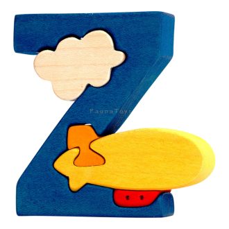 Fauna - Ábécé betű Z, léghajó - JátékManufaktúra.hu