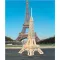 Woodcraft Drevené 3D puzzle Eiffelova veža menšia