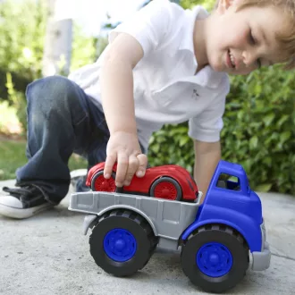 Green Toys - Teherautó versenyautóval - JátékManufaktúra
