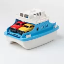 Green Toys - Kék-fehér komp kisautókkal - JátékManufaktúra