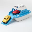 Green Toys - Kék-fehér komp kisautókkal - JátékManufaktúra