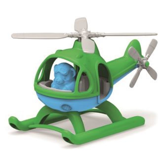 Green Toys - Helikopter, zöld - JátékManufaktúra