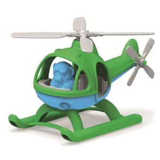Green Toys - Helikopter, zöld - JátékManufaktúra
