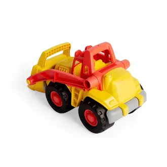 Green Toys - Rakodógép, piros-sárga (OceanBound) - JátékManufaktúra