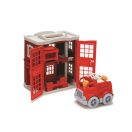 Green Toys - Tűzoltóállomás - JátékManufaktúra